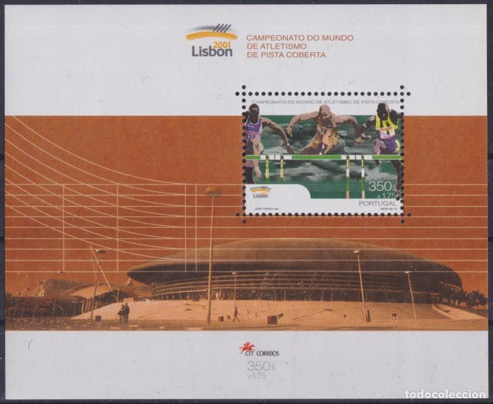 Briefmarken: F-EX59882 PORTUGAL MNH 2001 ATHLETISM CHAMPIONSHIP GAMES SHEET.