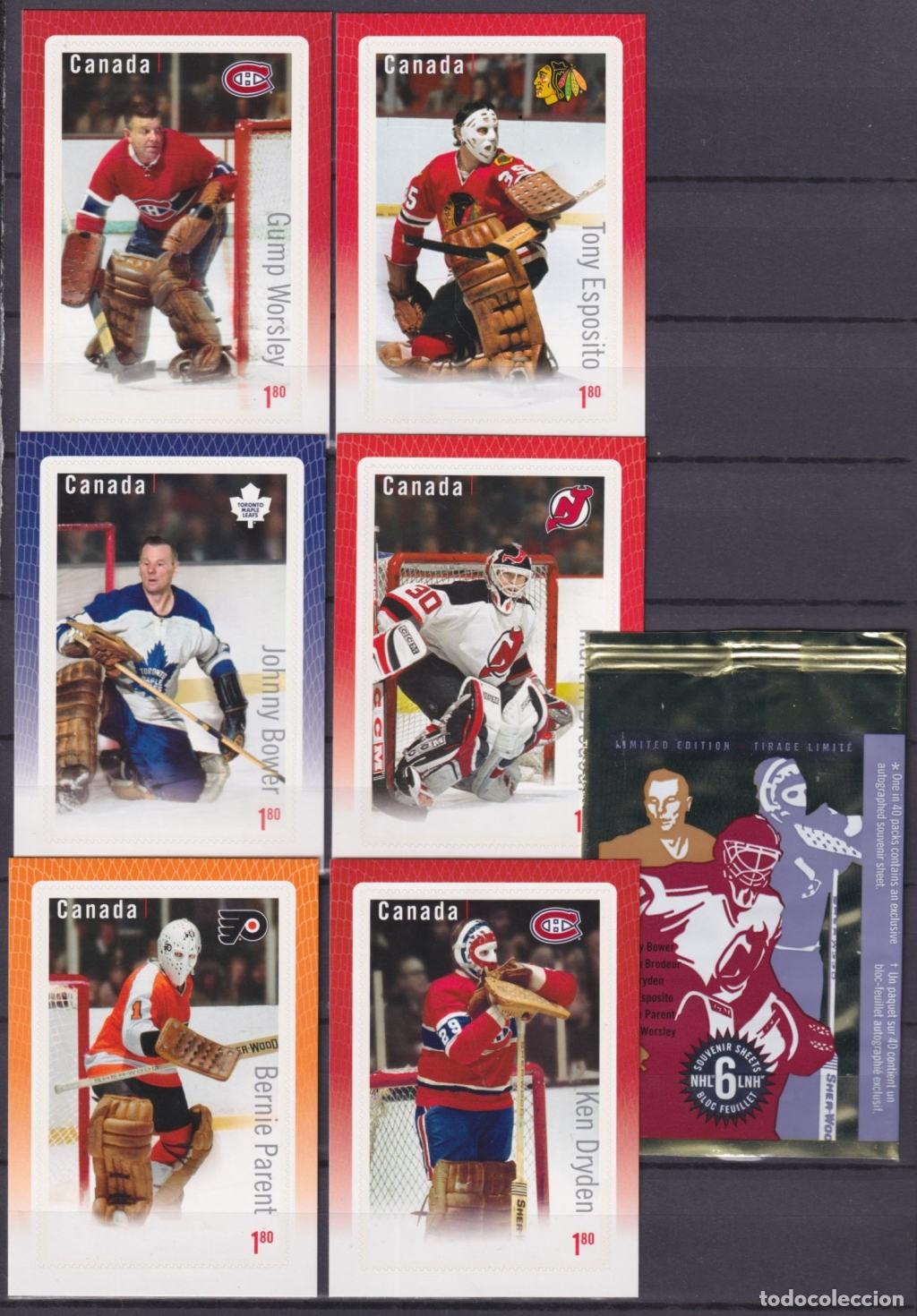 Sellos: F-EX55795 CANADA MNH 2013 HOCKEY GREAT GOLIES.