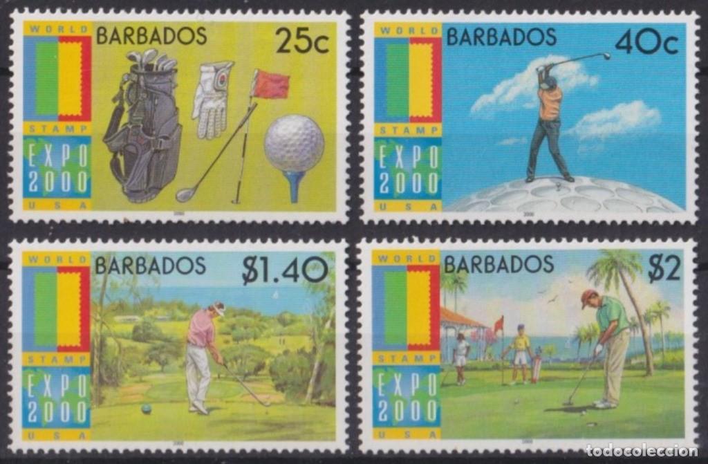 Sellos: F-EX56348 BARBADOS MNH 2000 ANAHEIM WORLD STAMPS EXPO GOLF.