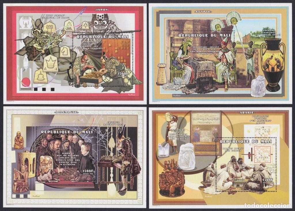 Briefmarken: F-EX55793 MALI MNH 1998 HISTORY OF CHESS AJEDREZ.
