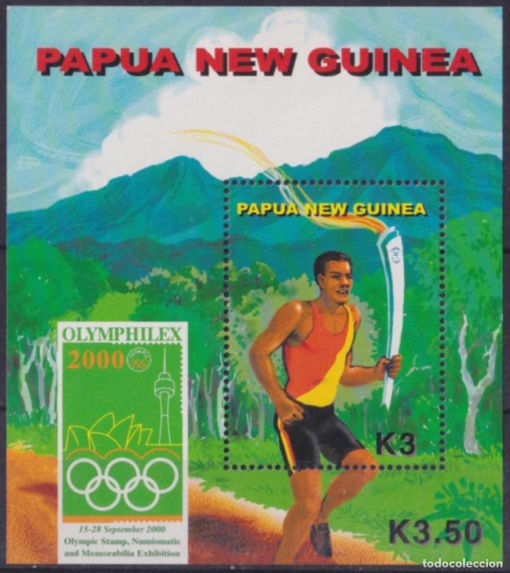 Briefmarken: F-EX58810 PAPUA NEW GUINEA MNH 2000 SYDNEY AUSTRALIA OLYMPIC GAMES TOURCH.