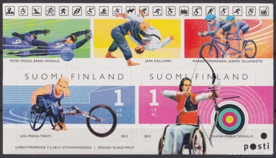 Briefmarken: F-EX59423 FINLAND SUOMI MNH 2013 DISABLE SPORT ARCHERY CYCLE JUDO.
