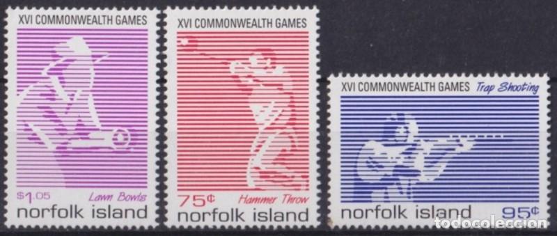 Briefmarken: F-EX56333 NORFOLK IS MNH 1998 CONMONWEALTH GAMES SHUTTING ATHLETISM.
