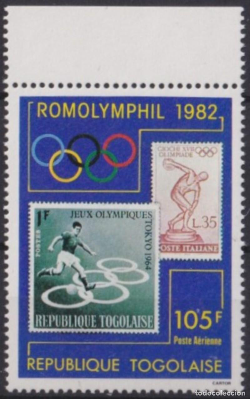 Selos: F-EX56337 TOGO MNH 1982 ROMOLYMPIC PHILATELIC EXPO OLYMPIC GAMES.