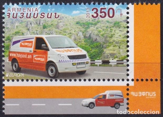 Selos: F-EX65737 ARMENIA MNH 2013 EUROPA CEPT POSTAL TRANSPORT VEHICLES.