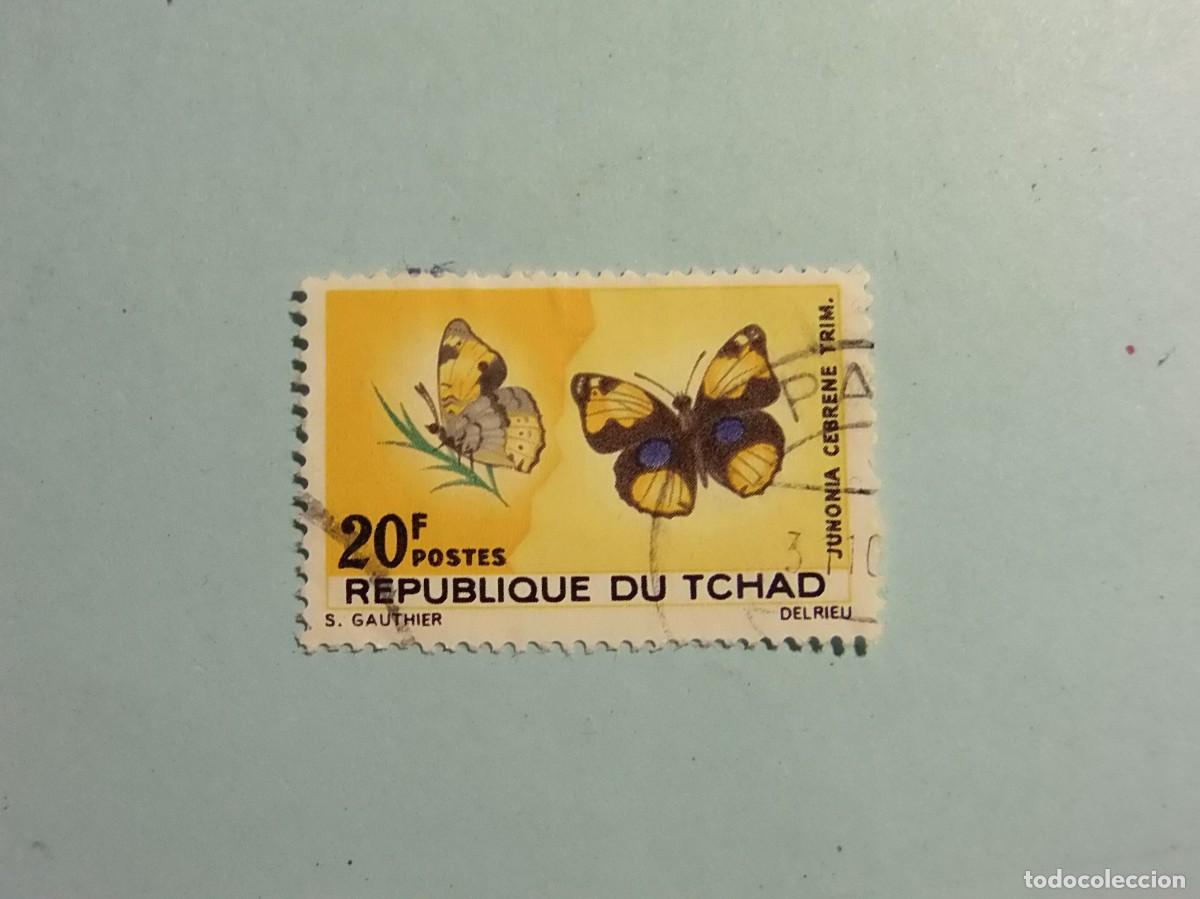 Sellos: REP. DEL CHAD 1967 - INSECTOS, MARIPOSAS.