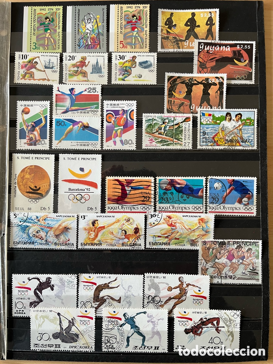 Sellos: OLIMPIADA BARCELONA 92.