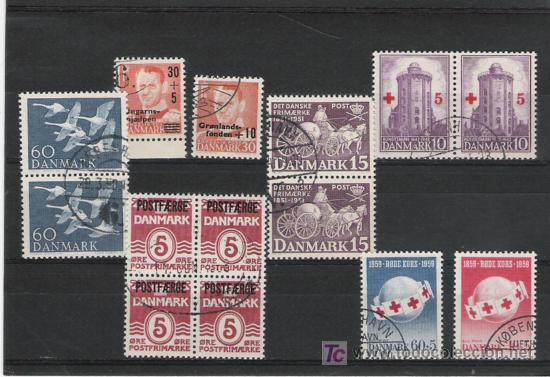 Sellos: OFERTA DINAMARCA  GRAN LOTE DE SERIES - Foto 1