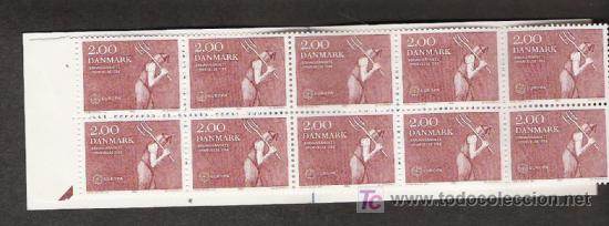 Sellos: DINAMARKA   CARNET  N&ordm; 752 - Foto 1