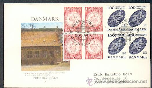 Sellos: Dinamarca (FDC3) - Foto 1