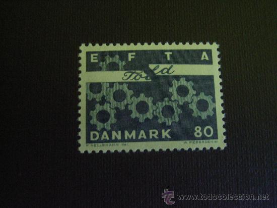Sellos: DINAMARCA N&ordm; YVERT 458*** A&Ntilde;O 1967  EFTA - Foto 1