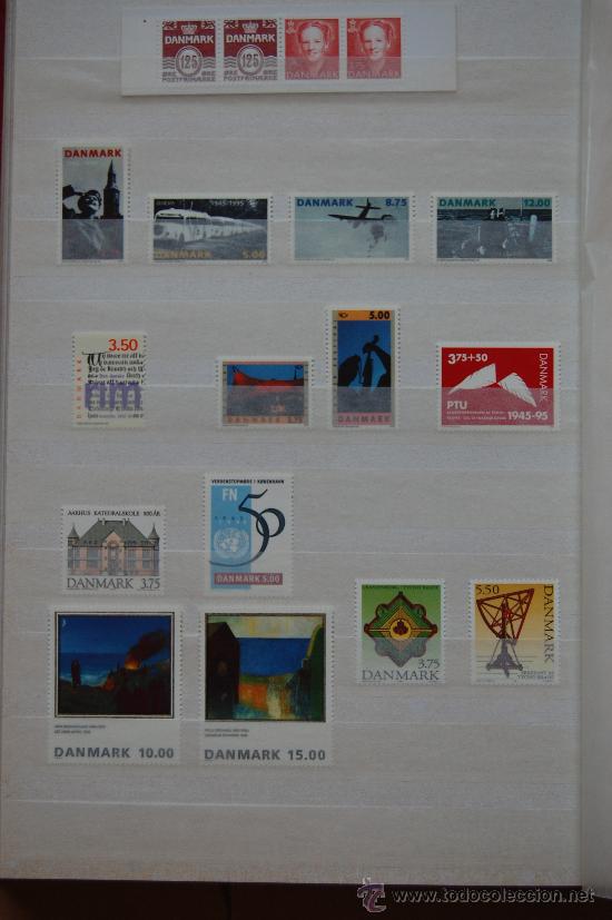 Sellos: Dinamarca, a&ntilde;o 1995. - Foto 1