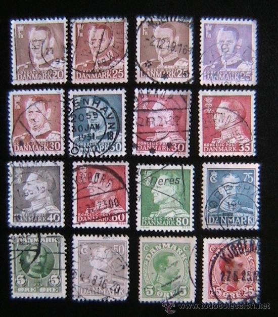 Sellos: DINAMARCA -LOTE DE SELLOS - Foto 1