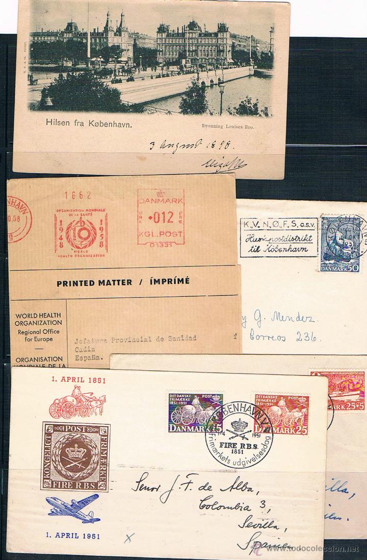 Sellos: Conjunto de 8 piezas de Historia Postal - Foto 1