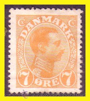Sellos: DINAMARCA 1919  IVERT n&ordm;  105 * - Foto 1