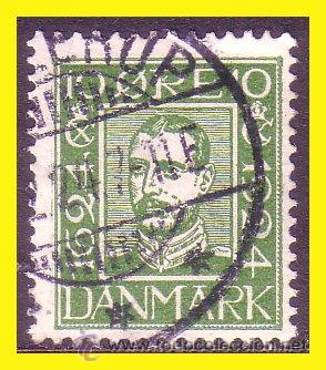 Sellos: DINAMARCA 1924  IVERT n&ordm;  156 (o) - Foto 1