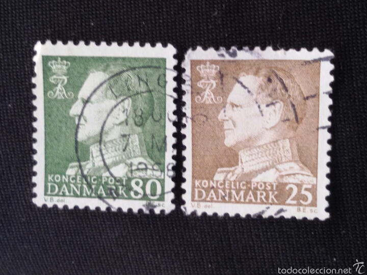 Sellos: Sellos de Dinamarca/usados #0437 - Foto 1