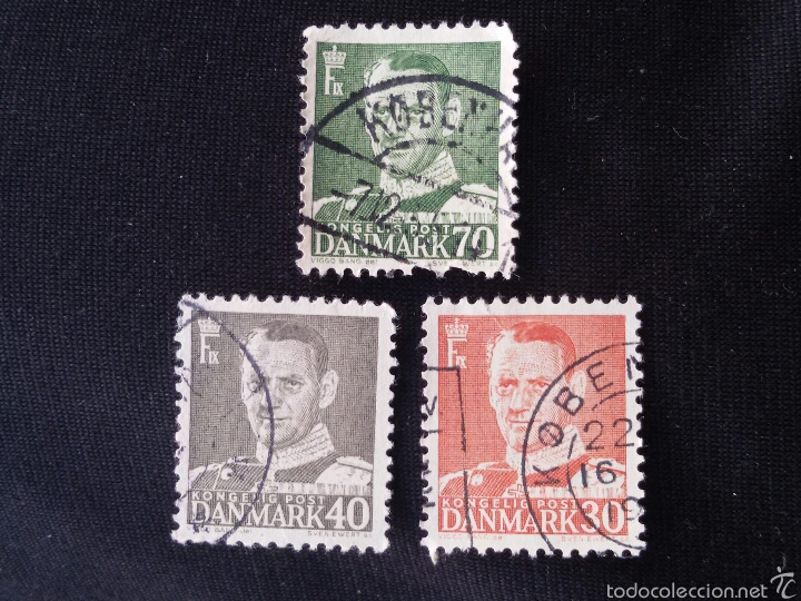 Sellos: Sellos de Dinamarca/usados #0443 - Foto 1