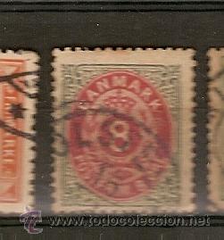 Sellos: Dinamarca & 1875-1903 (24) - Foto 1