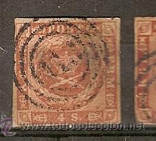 Sellos: Dinamarca & 1858- -1863 (N8) - Foto 1