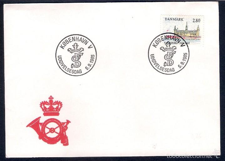 Sellos: spd. castillo de kronborg. dinamarca . 5-9-1985 - Foto 1