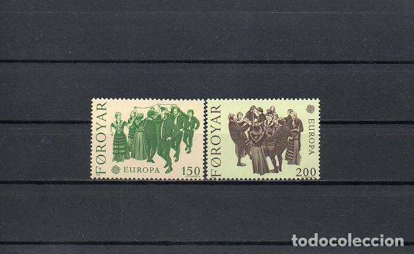 Sellos: FEROE 1981, YVERT 57-58, MNH-SC - Foto 1