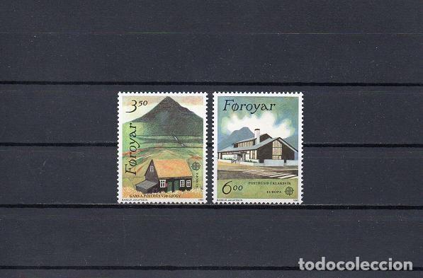 Sellos: FEROE 1990, YVERT 192-93, MNH-SC - Foto 1