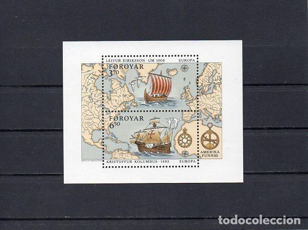 Sellos: FEROE 1992, YVERT HB-5, MNH-SC - Foto 1