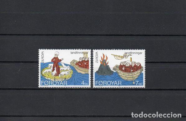 Sellos: FEROE 1994, YVERT 254-55, MNH-SC - Foto 1
