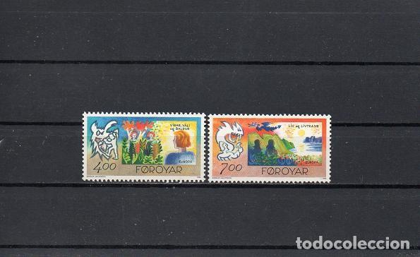 Sellos: FEROE 1995, YVERT 272-73, MNH-SC - Foto 1