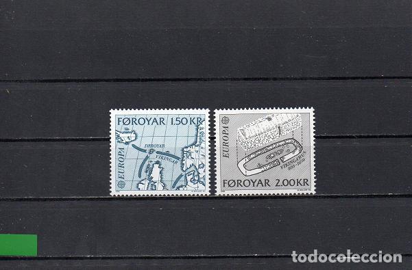 Sellos: FEROE 1982, YVERT 64-65, MNH-SC - Foto 1