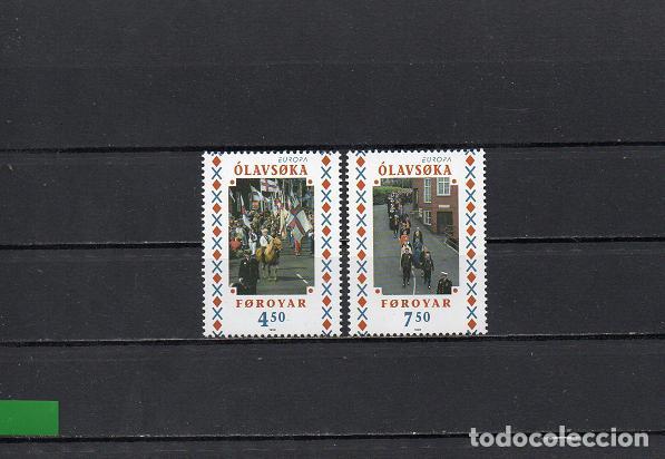 Sellos: FEROE 1998, YVERT 334-35, MNH-SC - Foto 1