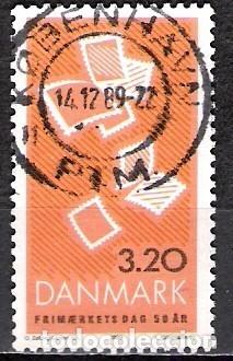 Sellos: DINAMARCA 1989 - USADO - Foto 1
