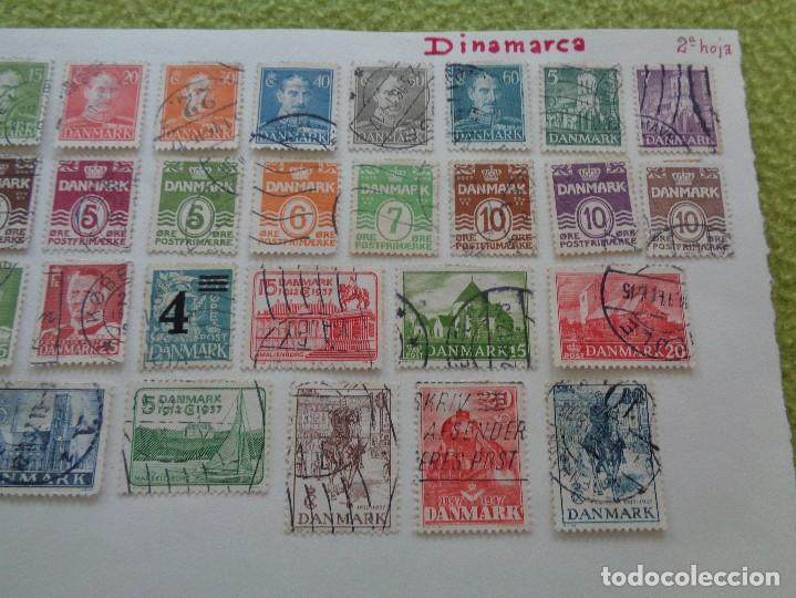 Sellos: LOTE DE ANTIGUOS SELLOS DE DINAMARCA - Foto 6
