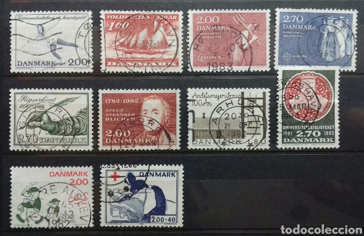 Sellos: Sellos de Dinamarca a&ntilde;o 1982 - Foto 1
