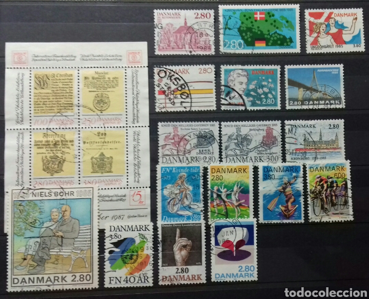 Sellos: Sellos de Dinamarca a&ntilde;o 1985 - Foto 1