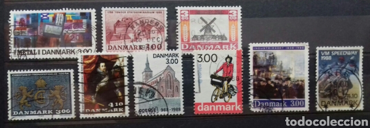 Sellos: Sellos de Dinamarca a&ntilde;o 1988 - Foto 1