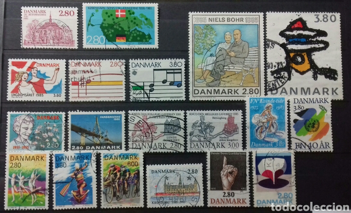 Sellos: Sellos de Dinamarca del a&ntilde;o 1985 - Foto 1