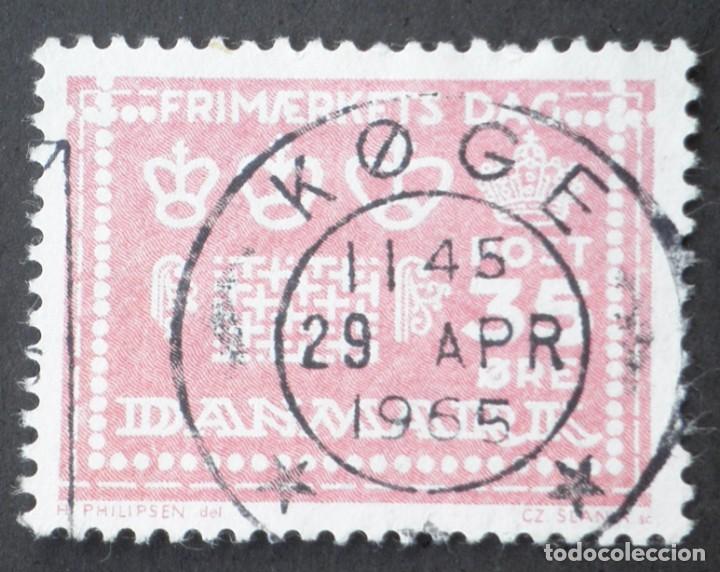 Sellos: 1964 Dinamarca D&iacute;a del sello - Foto 1