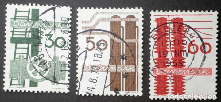Sellos: 1968 Dinamarca Industria - Foto 1