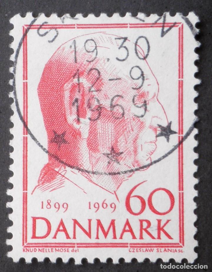Sellos: 1969 Dinamarca Federico IX - Foto 1