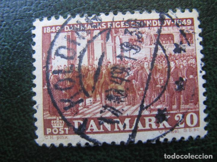 Sellos: Dinamarca,1949 centenario de la constitucion, Yvert 334 - Foto 1