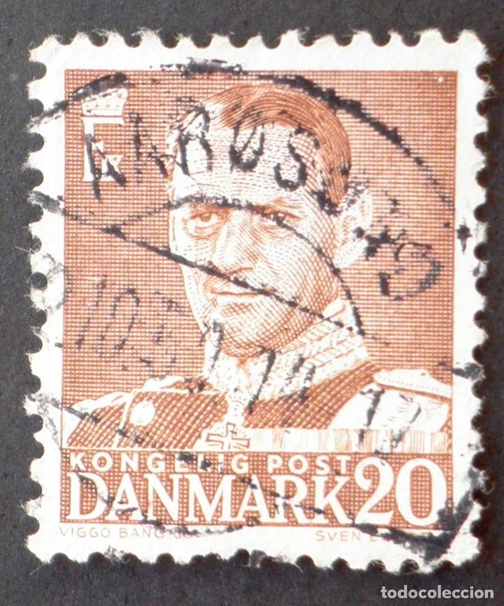Sellos: 1950 Dinamarca Frederik IX - Foto 1
