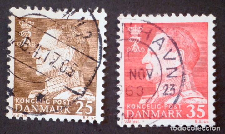 Sellos: Serie completa 1963 Dinamarca Frederik IX - Foto 1