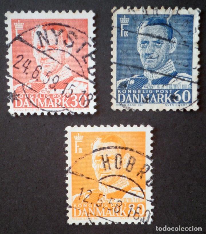 Sellos: 1952 Dinamarca Frederik IX - Foto 1