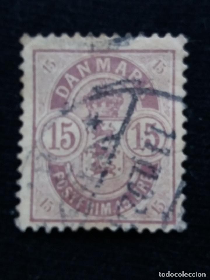 Sellos: SELLO, DINAMARCA, 15 ORE, POSTFRIM, A&Ntilde;O 1934. - Foto 1