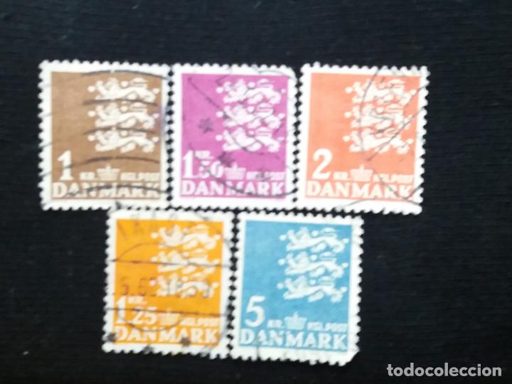Sellos: 5 SELLOS, DINAMARCA , A&Ntilde;O 1946. - Foto 1