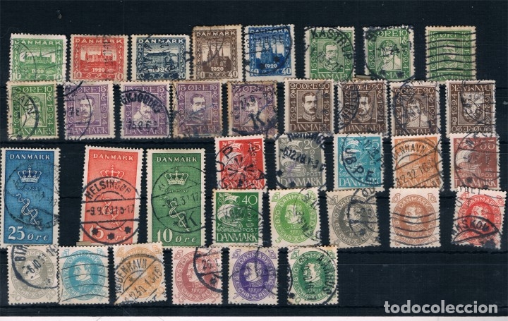 Sellos: Dinamarca. Conjunto de series completas y y usadas - Foto 1
