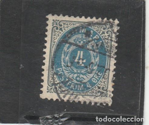 Sellos: DINAMARCA 1875 - YVERT NRO. 23 - USADO - - Foto 1