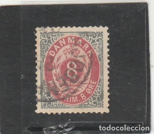 Sellos: DINAMARCA 1875 - YVERT NRO. 24 - USADO - - Foto 1